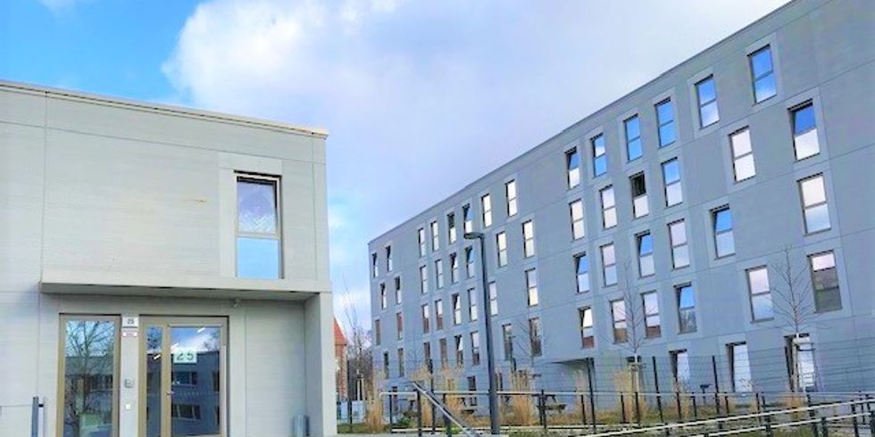 Die Gemeinschaftsunterkunft Lindenberger Weg in Berlin Buch
