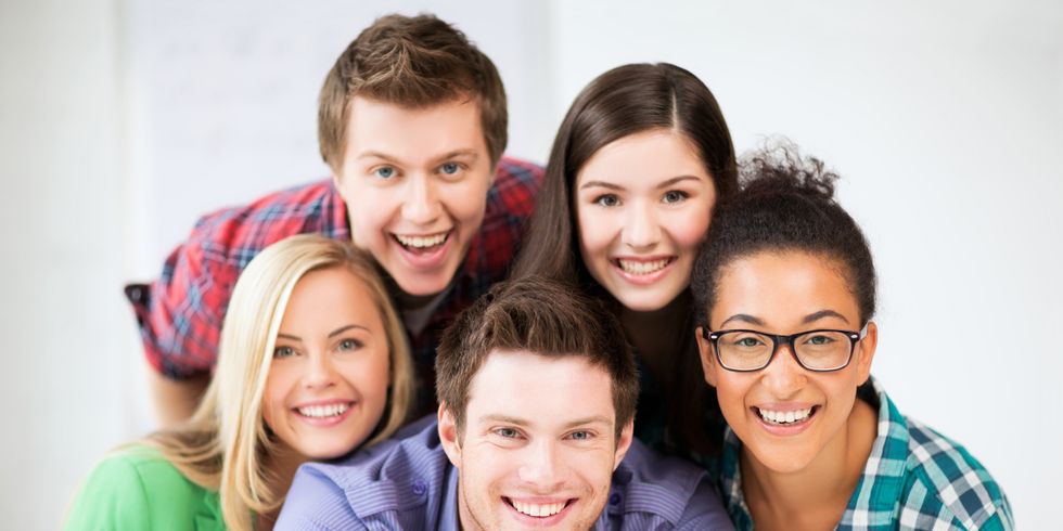 ältere Schüler in der Schule