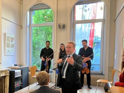 Barenboim-Said-Akademie gibt Kammerkonzert