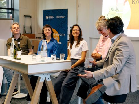 Podium beim Regiotalk „Zero Waste und Kreislaufwirtschaft“