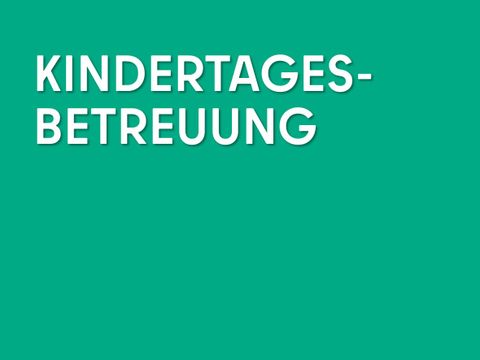 Kachel kl Kindertagesbetreuung