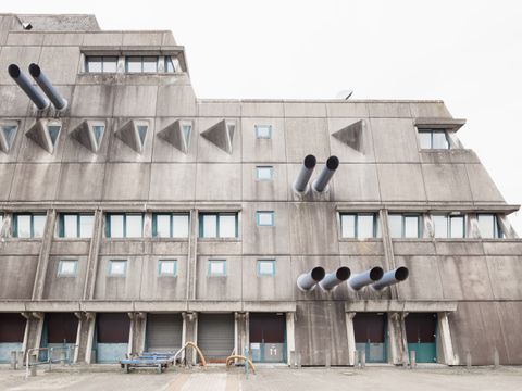 Die markante Fassade des Mäusebunkers (Bild: Neue Langeweile)