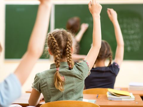 Schüler im Klassenzimmer