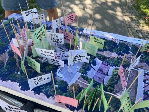 Ideensammlung zur Umgestaltung des Liberty-Parks