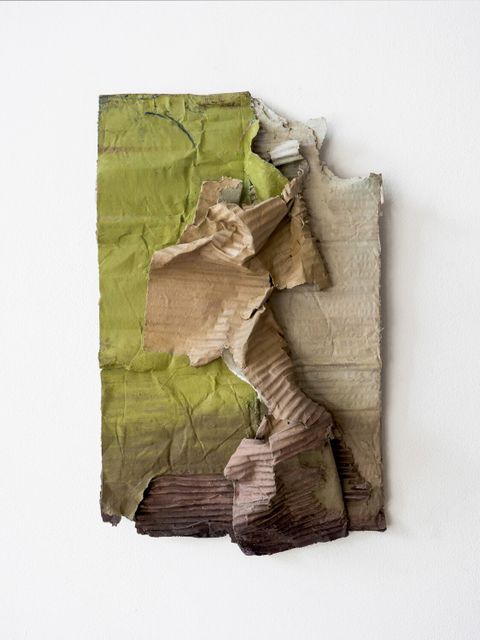 Tom Früchtl, aintwet#1, 2021, 42x24cm, Öl auf Pappkarton (Bild: Tom Früchtl/ VG Bild-Kunst)