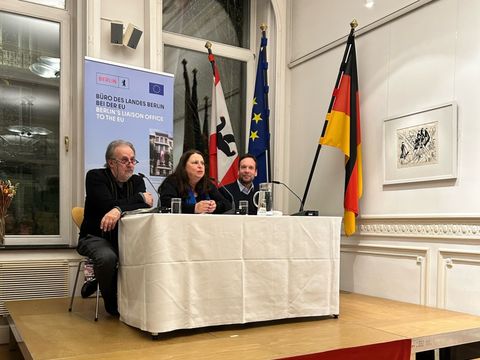 Annett Gröschner im Gespräch mit Grischa Meyer und Björn Kuhligk