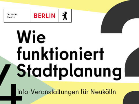 Info-Veranstaltungen 2025: Wie funktioniert Stadtplanung?