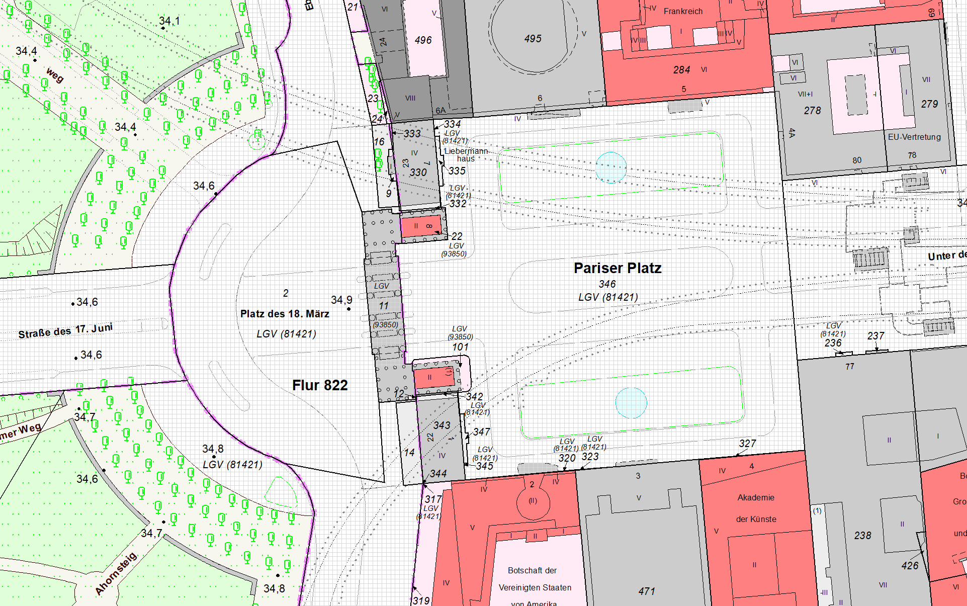 ALKIS – Pariser Platz