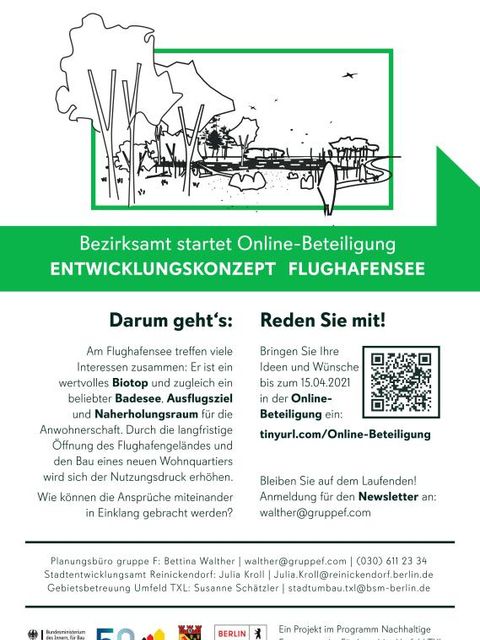 Bringen Sie Ihre Ideen und Wünsche ein! (Bild: BA Reinickendorf)