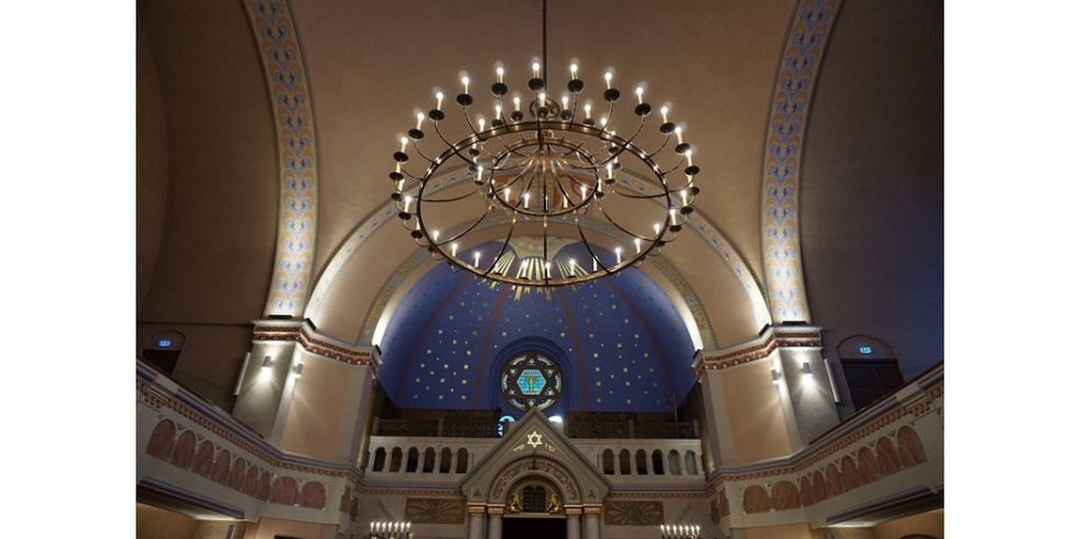 Start Pestalozzistraße 14 / Synagoge Kiezspaziergang 11.11.2017