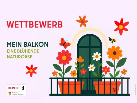 Balkonwettbewerb „Mein Balkon – eine blühende Naturoase“