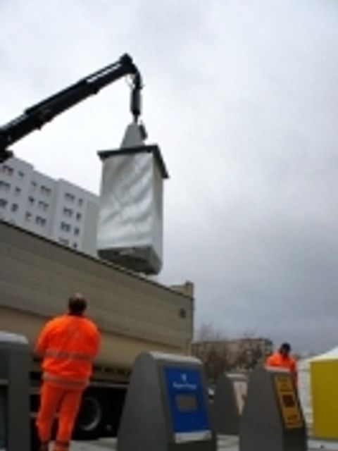 Unterirdische Abfallsammelplätze