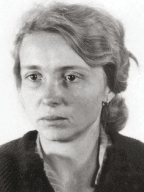 Galina Romanowa, Bildaufnahme der Gestapo (Oktober 1943)