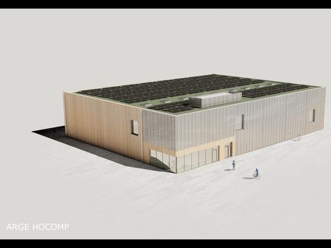 Entwurf Sporthalle