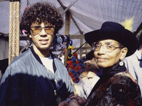 Ika Hügel-Marshall und Audre Lorde, Berlin 1990 (Bild: Dr. Dagmar Schultz)