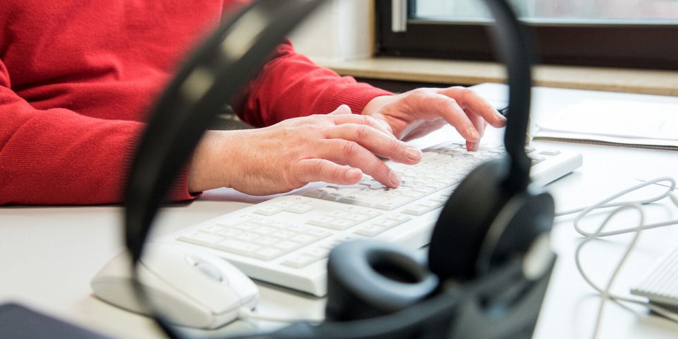 Arbeiten am Computer