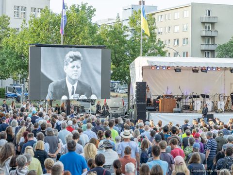 75. Jahrestag von Blockade-Beginn und 60. Jahrestag der Kennedy-Rede