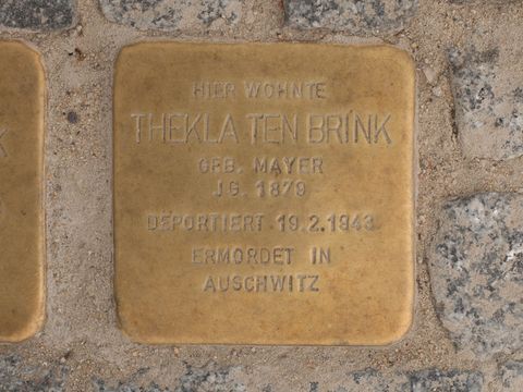 Stolperstein Thekla Ten Brink