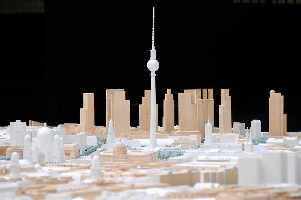 Das Berlin-Modell im Maßstab 1:500