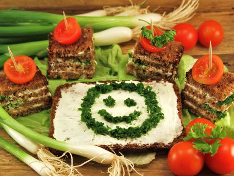 gesundes Abendbrot