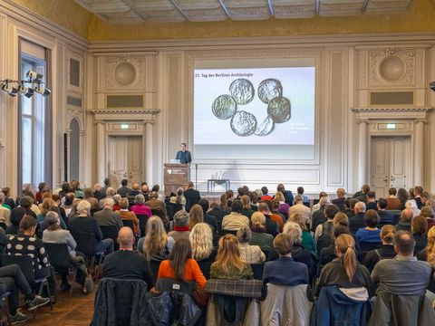 Tag der Berliner Archäologie 2025 (Bild: Landesdenkmalamt Berlin, Foto: Paul Hahn)