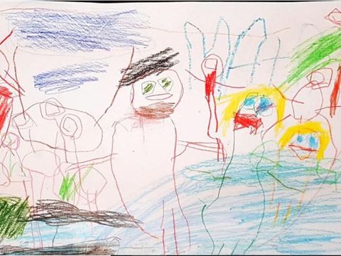 Max und seine Familie im Tropical Islands