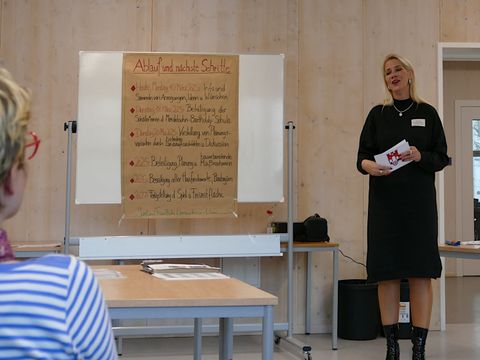Bezirksstadträtin Manuela Anders-Granitzki eröffnet die Beteiligung zur Werneuchener Wiese am 10. März