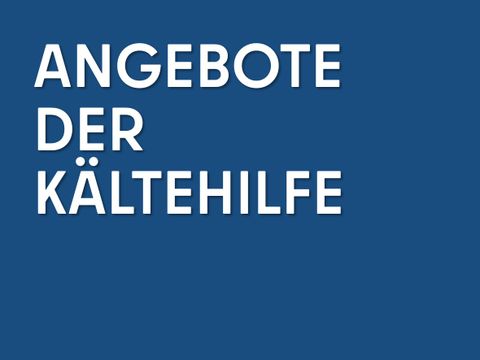 Angebote der Kältehilfe Kachel