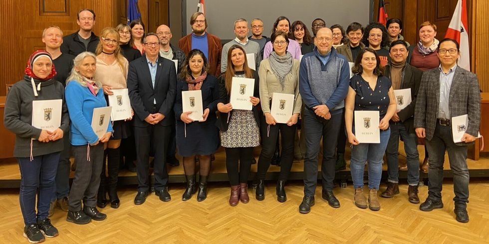 Mitglieder des Beirats für Partizipation und Integration Treptow-Köpenick 2023