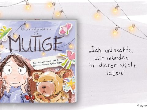 Cover vom Kinderbuch Gutenachtgeschichte für Mutige