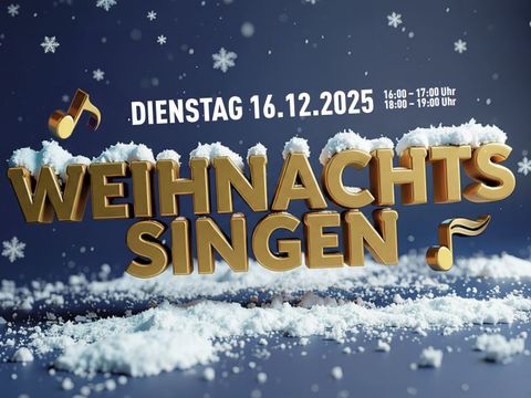 Flyer Weihnachtssingen, snip