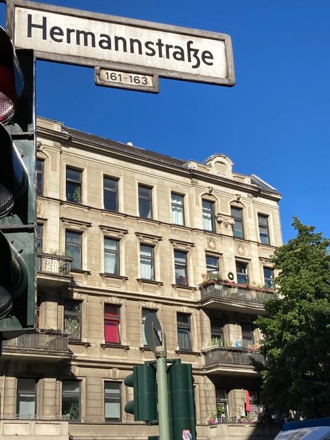 Straßenschild Hermannstraße