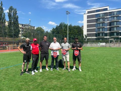 Wimpelübergabe in Kassel