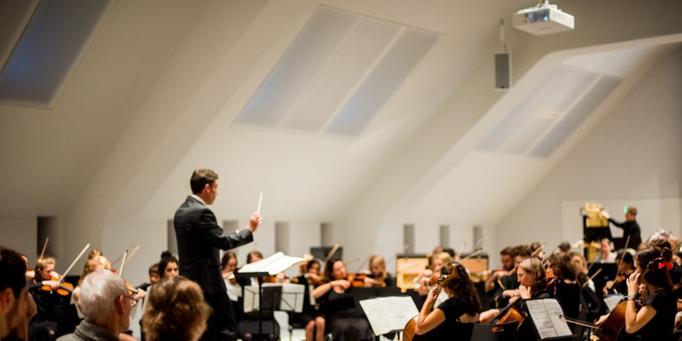 Musikschulorchester im Konzert