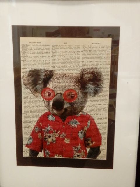 Kunst im Rediscovery Center (Bild: Isabel V.S.)