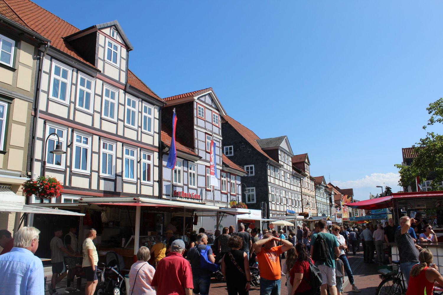26. August 2023: Ausgelassene Stimmung auf dem Lüchower Stadtfest