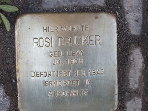 Stolperstein Rosi Drucker
