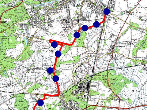 Wanderkarte (Bild: Berliner Forsten)