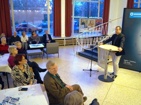 Bezirksbürgermeister Frank Balzer auf dem Neujahresempfang (Bild: BA Reinickendorf)