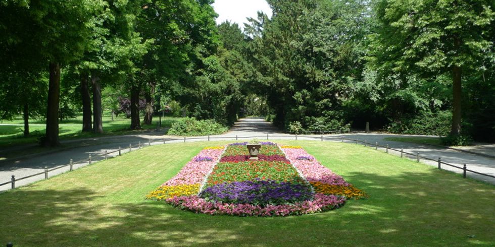 Stadtpark Steglitz Schmuckbeet
