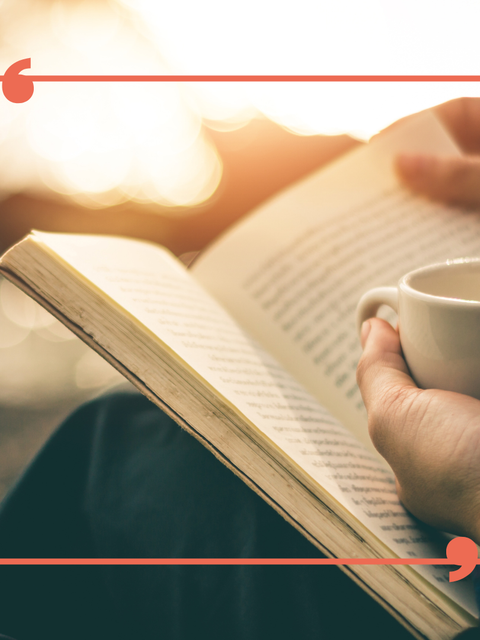 Beige Hintergrund und Einfach Rand Guten Morgen Zitat - 1