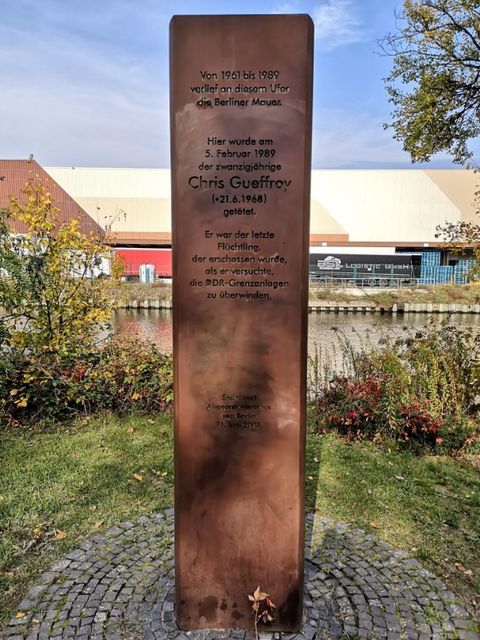 Chris Gueffroy Gedenktafel