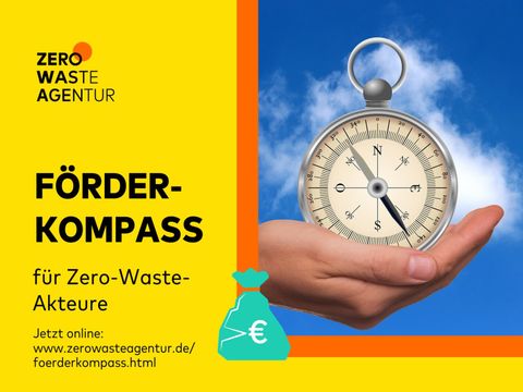 Förderkompass für Zero-Waste-Akteure im Aufbau