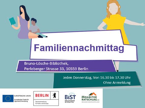 Familiennachmittag in der Bruno-Lösche-Bibliothek