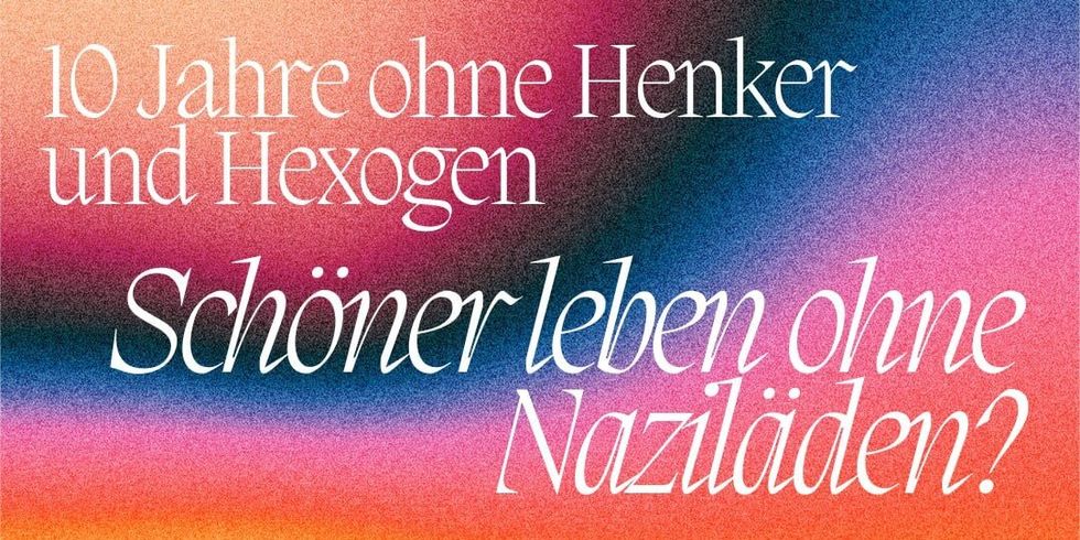 10 Jahre ohne Henker und Hexogen