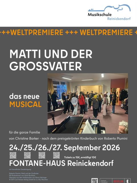 Plakat Matti_2 A2 (Bild: © Musikschule Reinickendorf)
