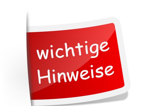wichtige Hinweise