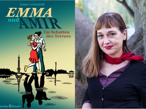 Buchcover: Emma und Amir; Foto von Bianca Schaalburg