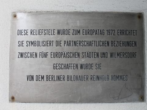 Tafel an der Releifstele/Europastele (Bild: BA-CW,ML)