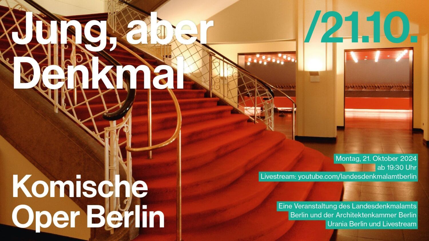 Jung, aber Denkmal - Komische Oper 